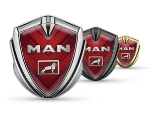 MAN Emblème Métal Insigne Pro Style Acier Inox